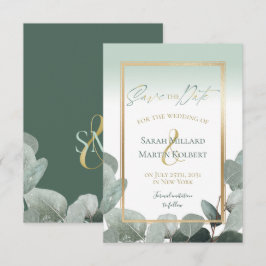 Eukalyptus Save the Date Salbei