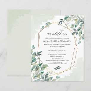 Eukalyptus Script Wedding Vow Renewal