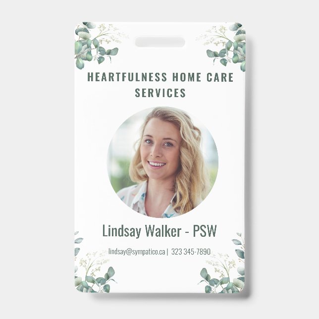 Eukalyptus Style Ausweis (Vorderseite)