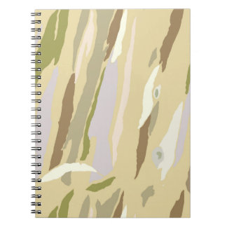 Eukalyptus Tree Bark Notebook Notizblock
