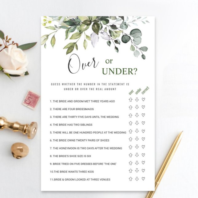 Eukalyptus über oder unter dem Brautparty (Von Creator hochgeladen)