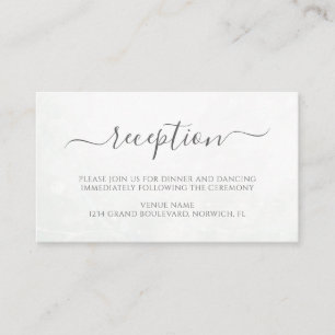 Eukalyptus Verlasse Grüne Hochzeitsempfehlung Begleitkarte