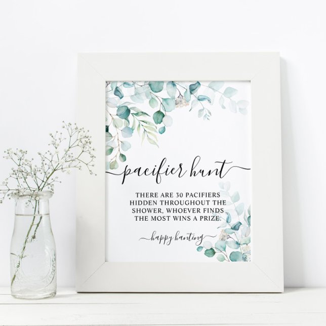 Eukalyptus Verlasse Grünpflanzen Schnuller Jagdspi Poster (Von Creator hochgeladen)