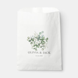 Eukalyptus wassercolor Rustikale Hochzeit Geschenktütchen