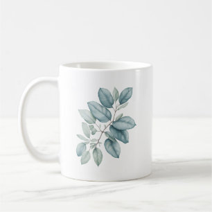 Eukalyptus Watercolor Kaffeetasse