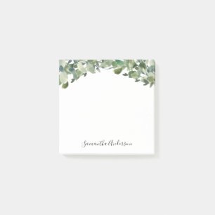 Eukalyptus Watercolor Post-It-Notes Post-it Klebezettel