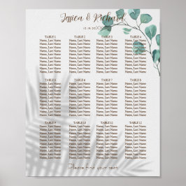 Eukalyptus Watercolor-Poster Poster