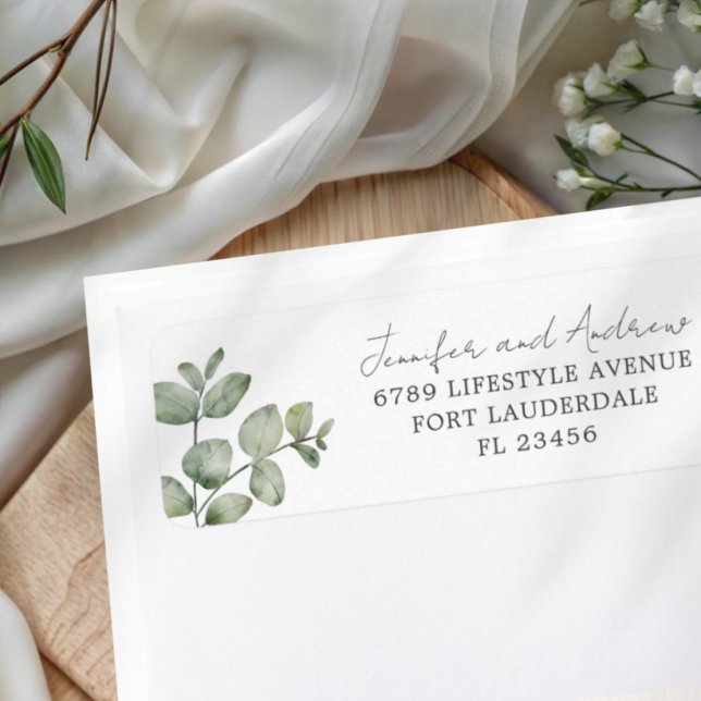 Eukalyptus Watercolor Sage Green Wedding (Von Creator hochgeladen)