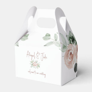 Eukalyptus Wedding Blush Geschenkschachtel