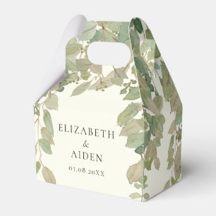 Eukalyptus Wedding Box Geschenkschachtel