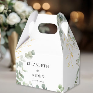 Eukalyptus Wedding Box Geschenkschachtel