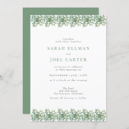 Eukalyptus Wedding Einladung