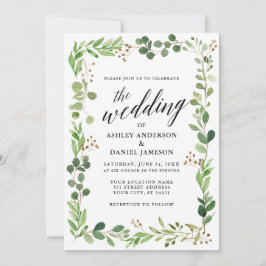 Eukalyptus Wedding Einladung