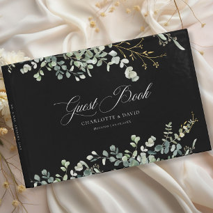 Eukalyptus Wedding Handwriting Script Wedding Gästebuch