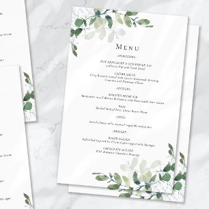 Eukalyptus Wedding Menu