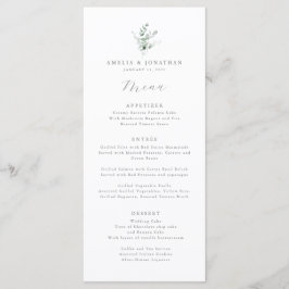 Eukalyptus Wedding Menu (Eukalyptus Wedding) Menükarte