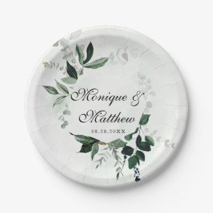 Eukalyptus Wedding Pappteller