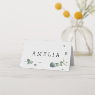 Eukalyptus Wedding Place & Escort Cards Platzkarte