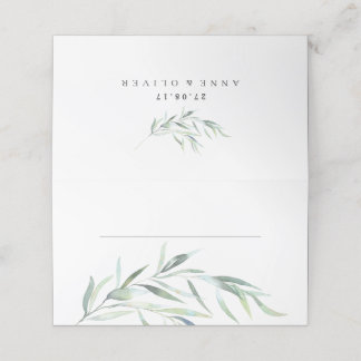 Eukalyptus Wedding-Platzkarten Platzkarte