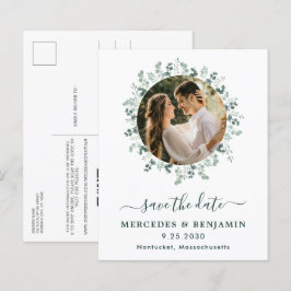 Eukalyptus Wedding QR Code Save the Date