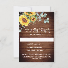 Eukalyptus Wedding RSVP Card