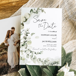 Eukalyptus Wedding Sage Greenery Foto Save The Date