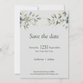 Eukalyptus Wedding Save The Date