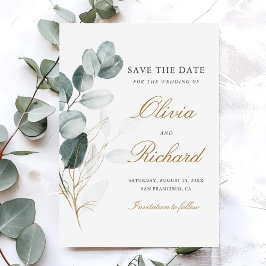 Eukalyptus Wedding Save The Date
