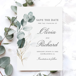 Eukalyptus Wedding Save The Date