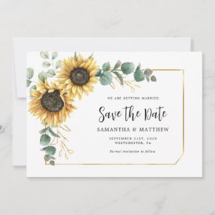 Eukalyptus Wedding Save The Date