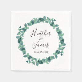 Eukalyptus Wedding Serviette