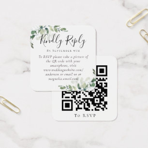 Eukalyptus Wedding Website QR Code UAWG