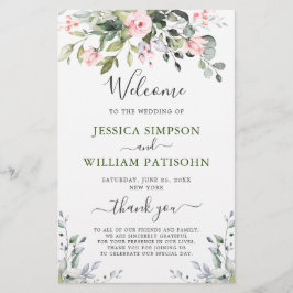 Eukalyptus Wedding Zeremony Program