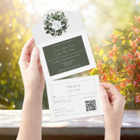 Eukalyptus Wreath Wedding | Weiß