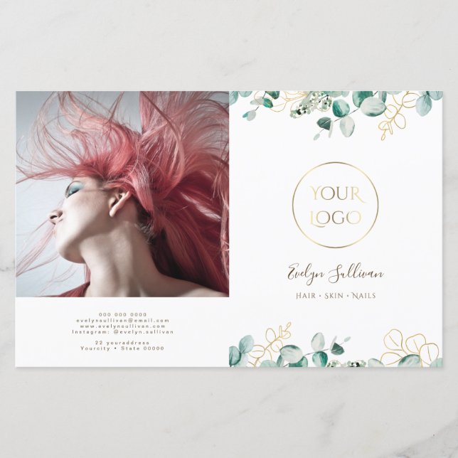 Eukalyptusbroschüre (Vorderseite)