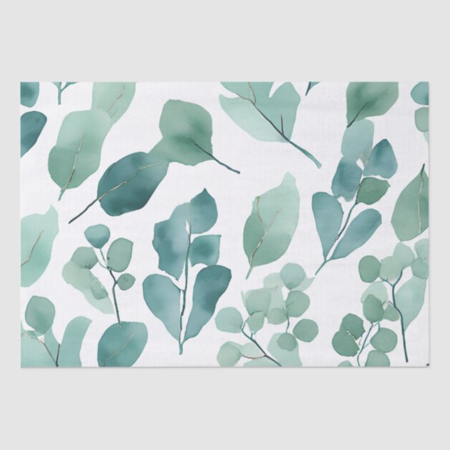 Eukalytusbecher Seidenpapier (Vorderseite)