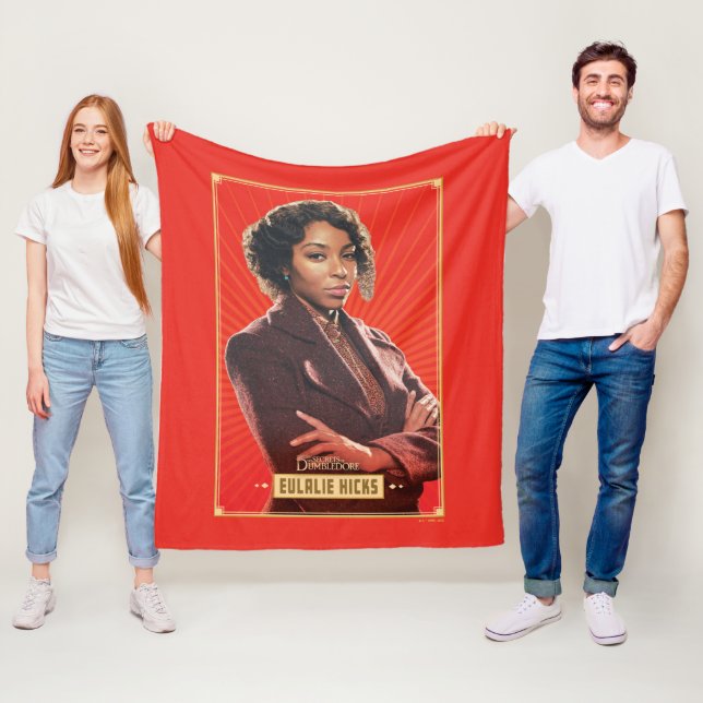 Eulalie Hicks Character Graphic Fleecedecke (Beispiel)