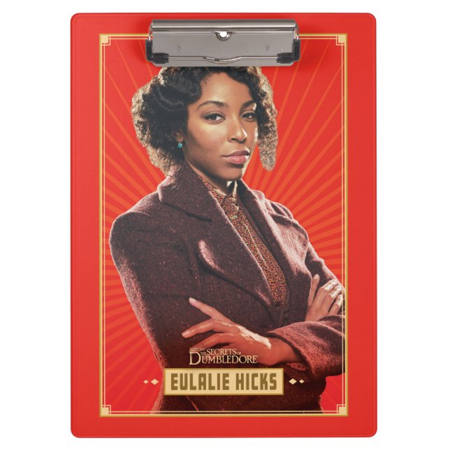 Eulalie Hicks Character Graphic Klemmbrett (Vorderseite)
