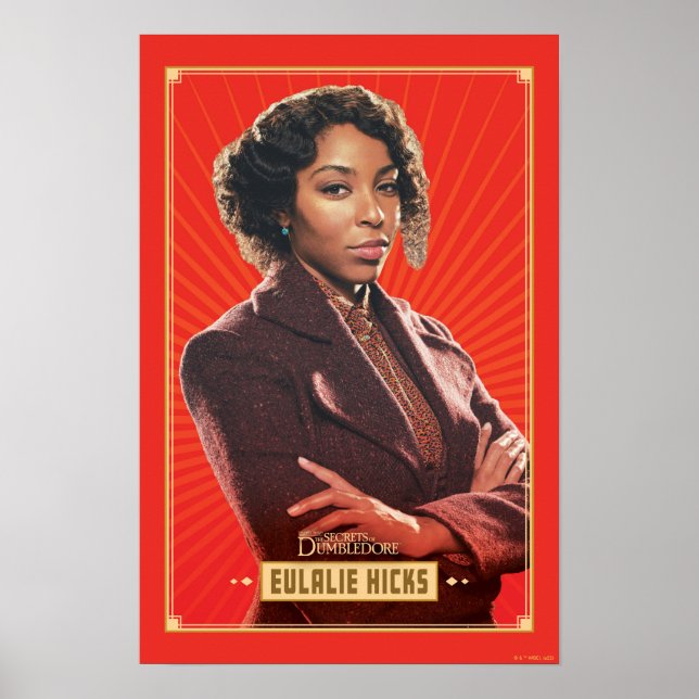 Eulalie Hicks Character Graphic Poster (Vorne)