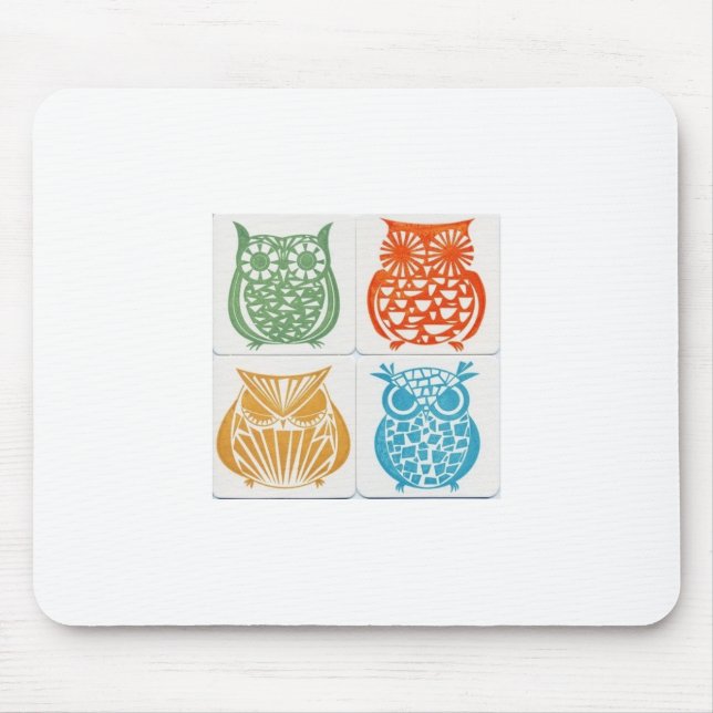 Eule5 Mousepad (Vorne)