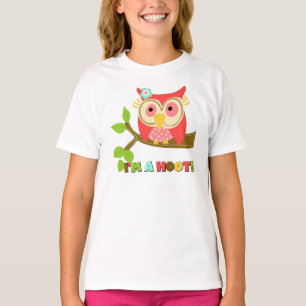 Eule bin ich ein Schrei T-Shirt