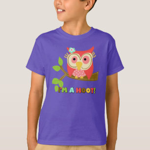 Eule bin ich ein Schrei T-Shirt