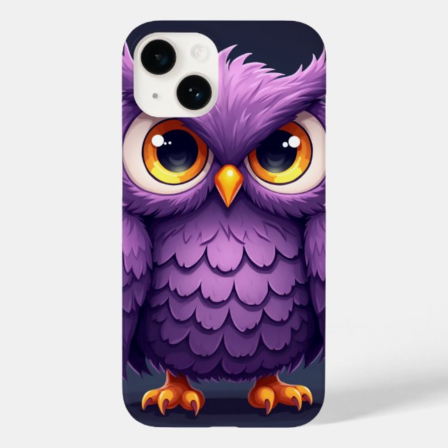 Eule Case-Mate iPhone 14 Hülle (Rückseite)