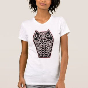 Eule der 1970er Jahre T-Shirt