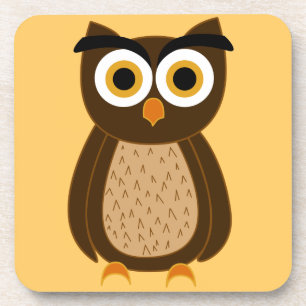 Eule Getränkeuntersetzer