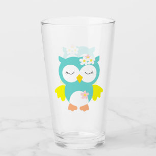 Eule Glas