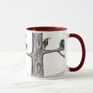 "Eule haben immer Augen für Sie" - Liebe-Tasse Tasse