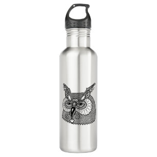 Eule HauptZendoodle Trinkflasche