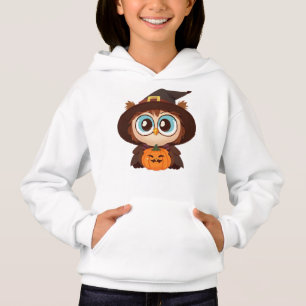 Eule/Herbst/Allerheiligenkürbis Hoodie