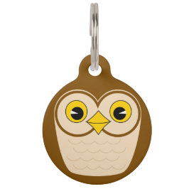 Eule-ID-Tag Tiermarke